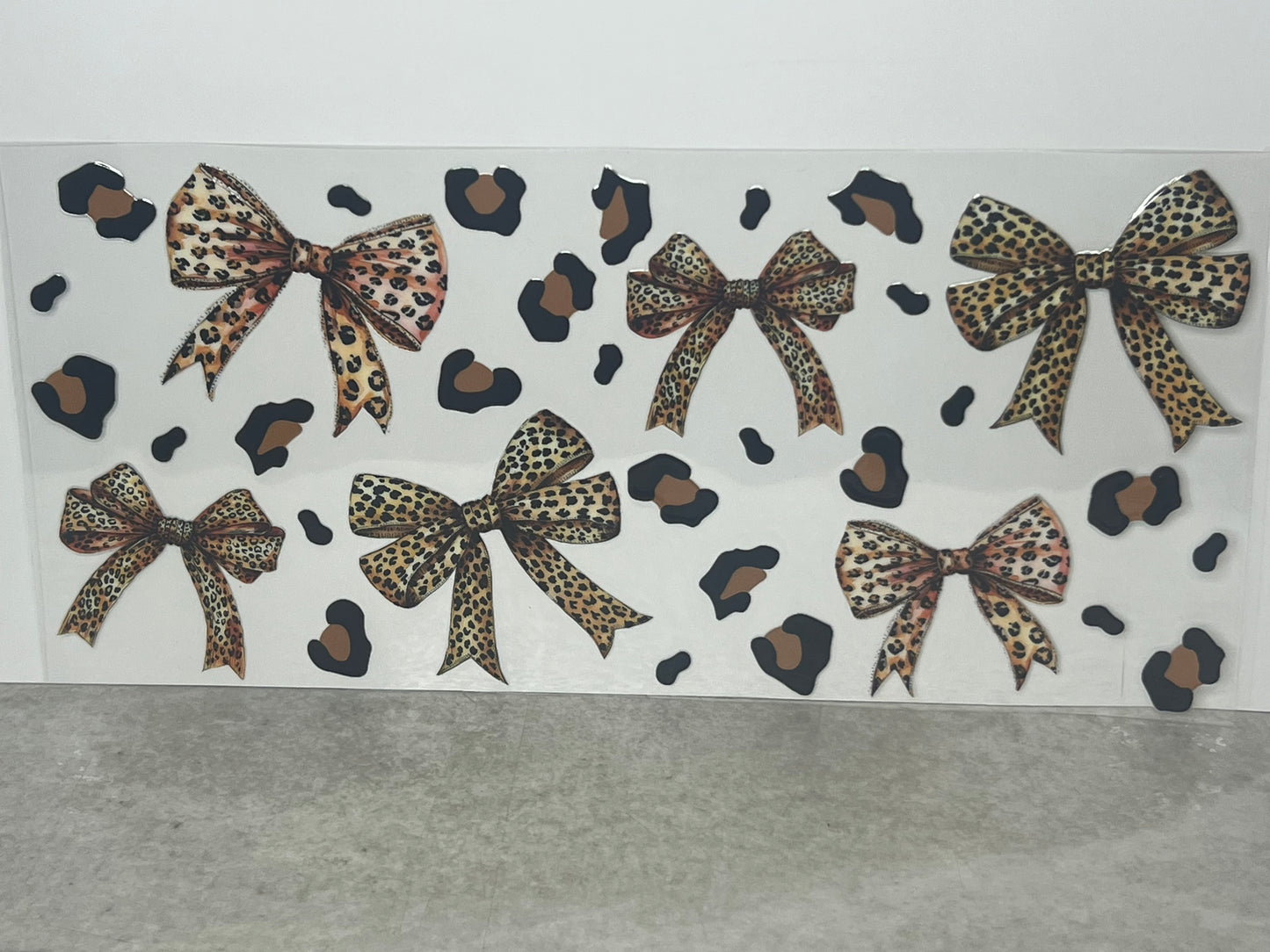 Cheetah Print Bows