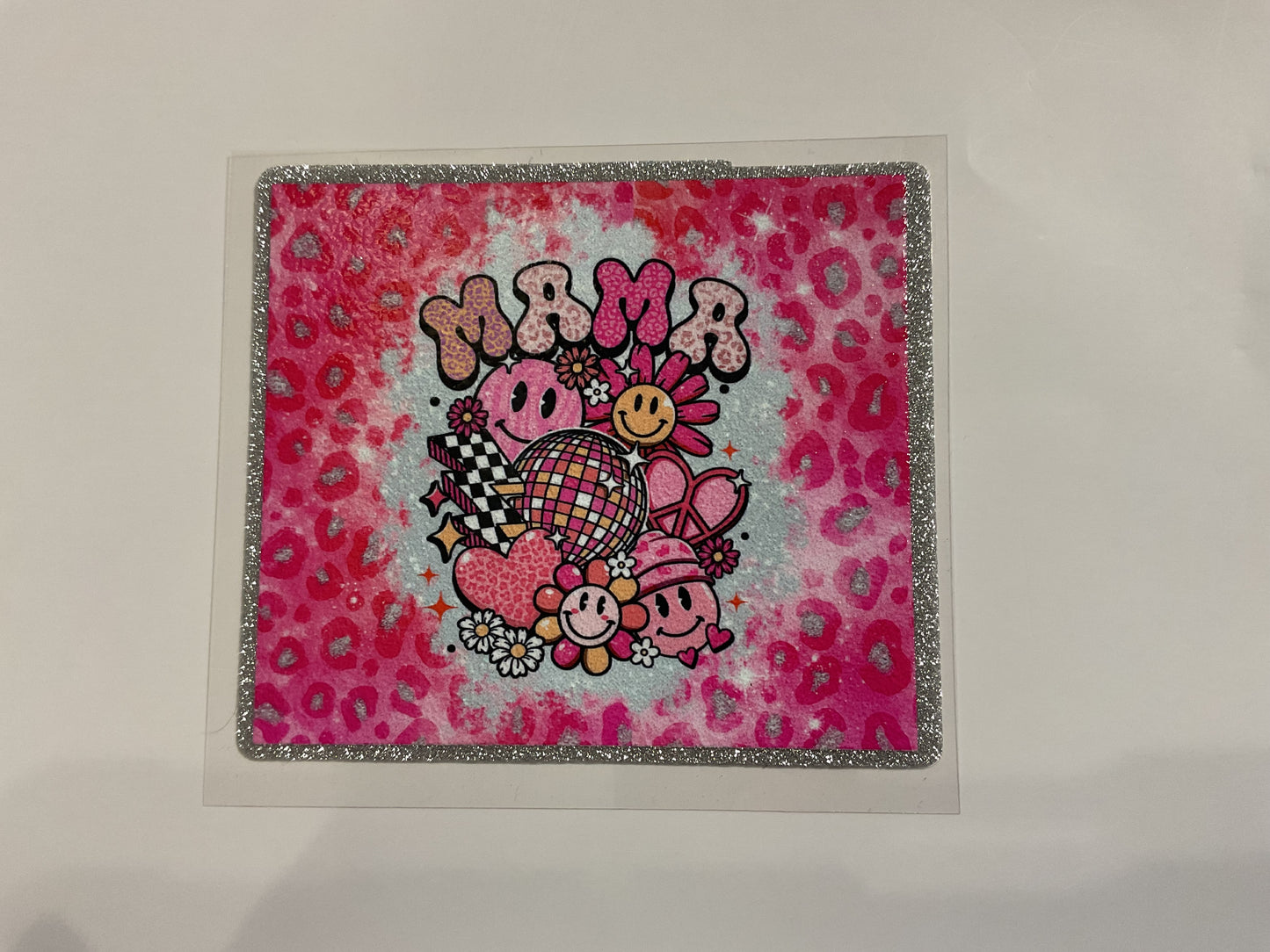Mama Pink Retro ~ Decal