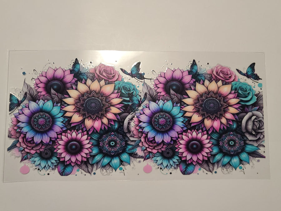 Flowers and Butterflies