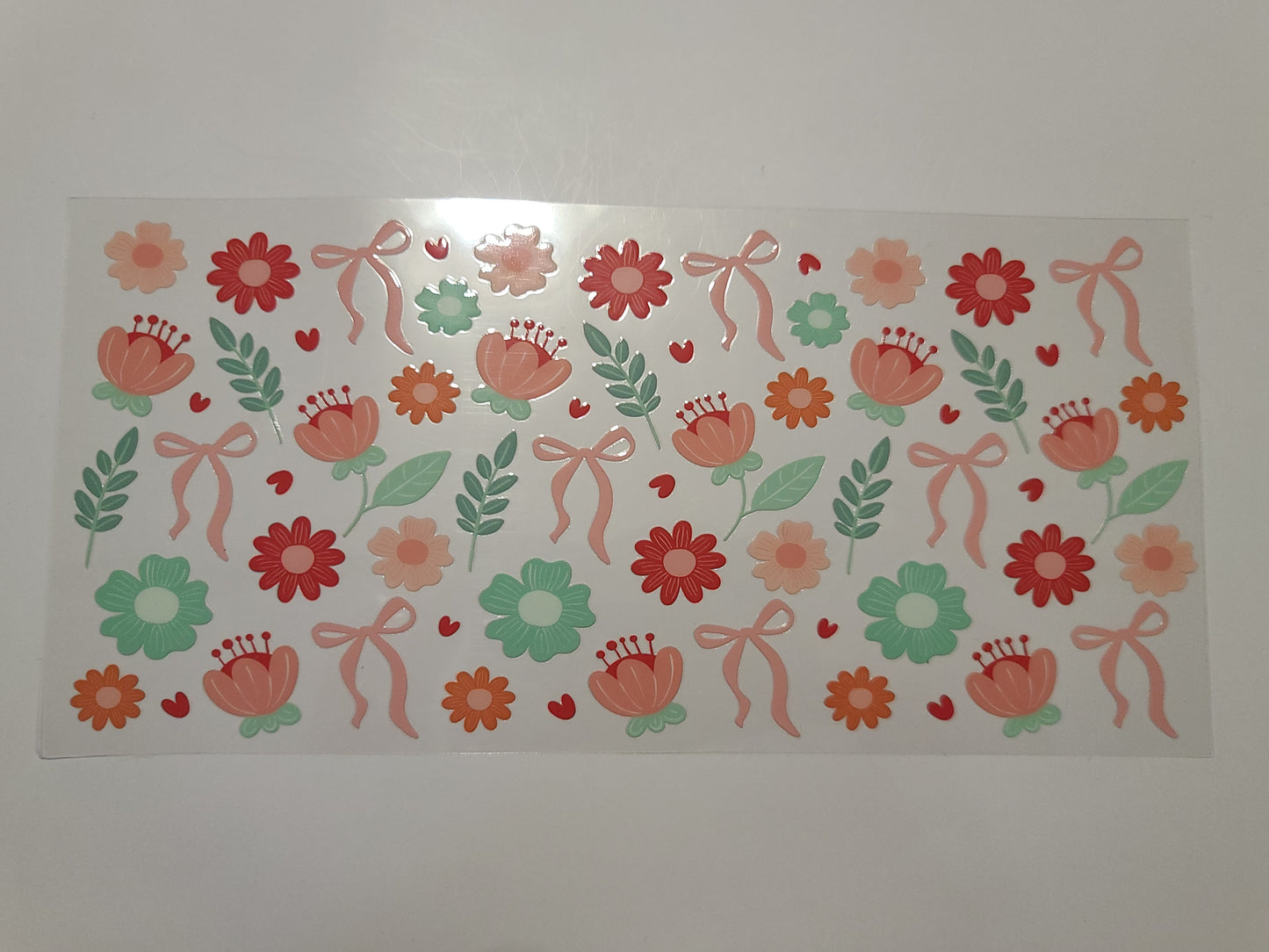 Pastel Pinks Floral with Bows