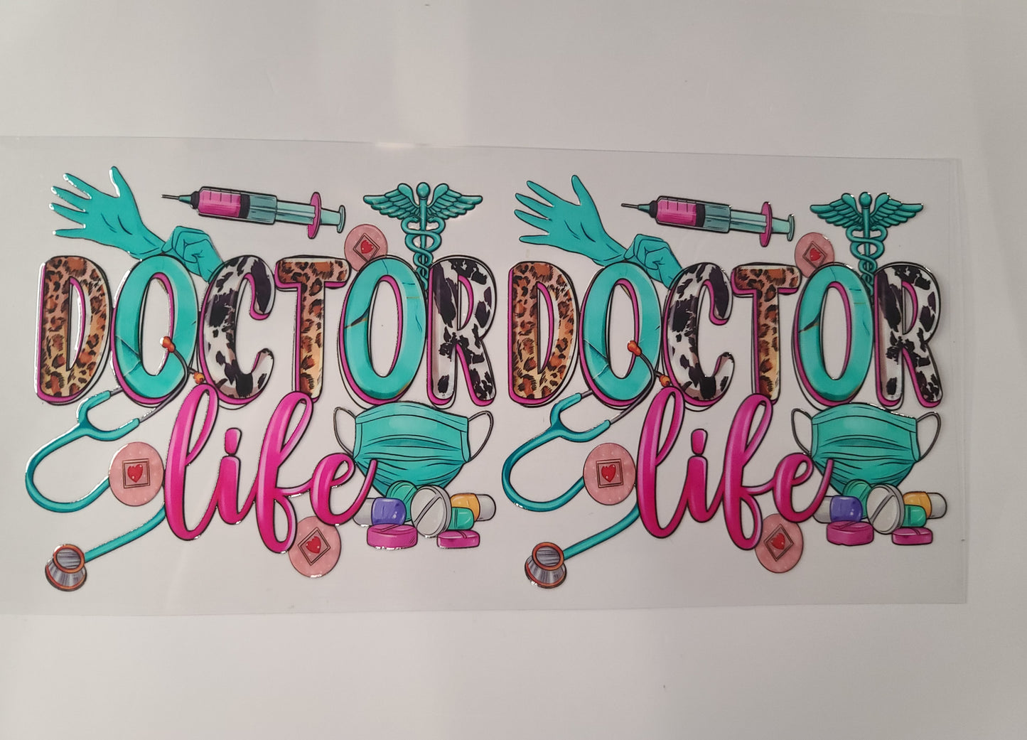 Doctor Life ~ Decal ONLY (one Side)