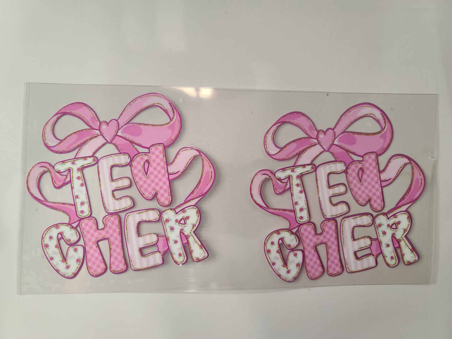 Teach Pink and White