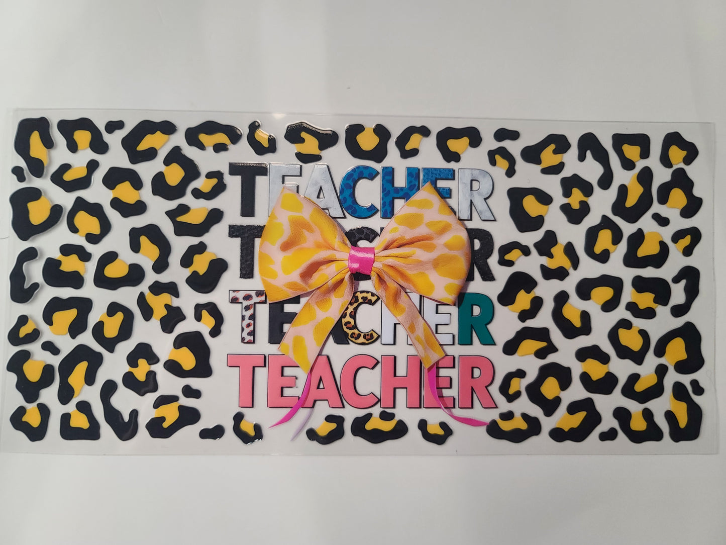 Teacher Cheetah Bow