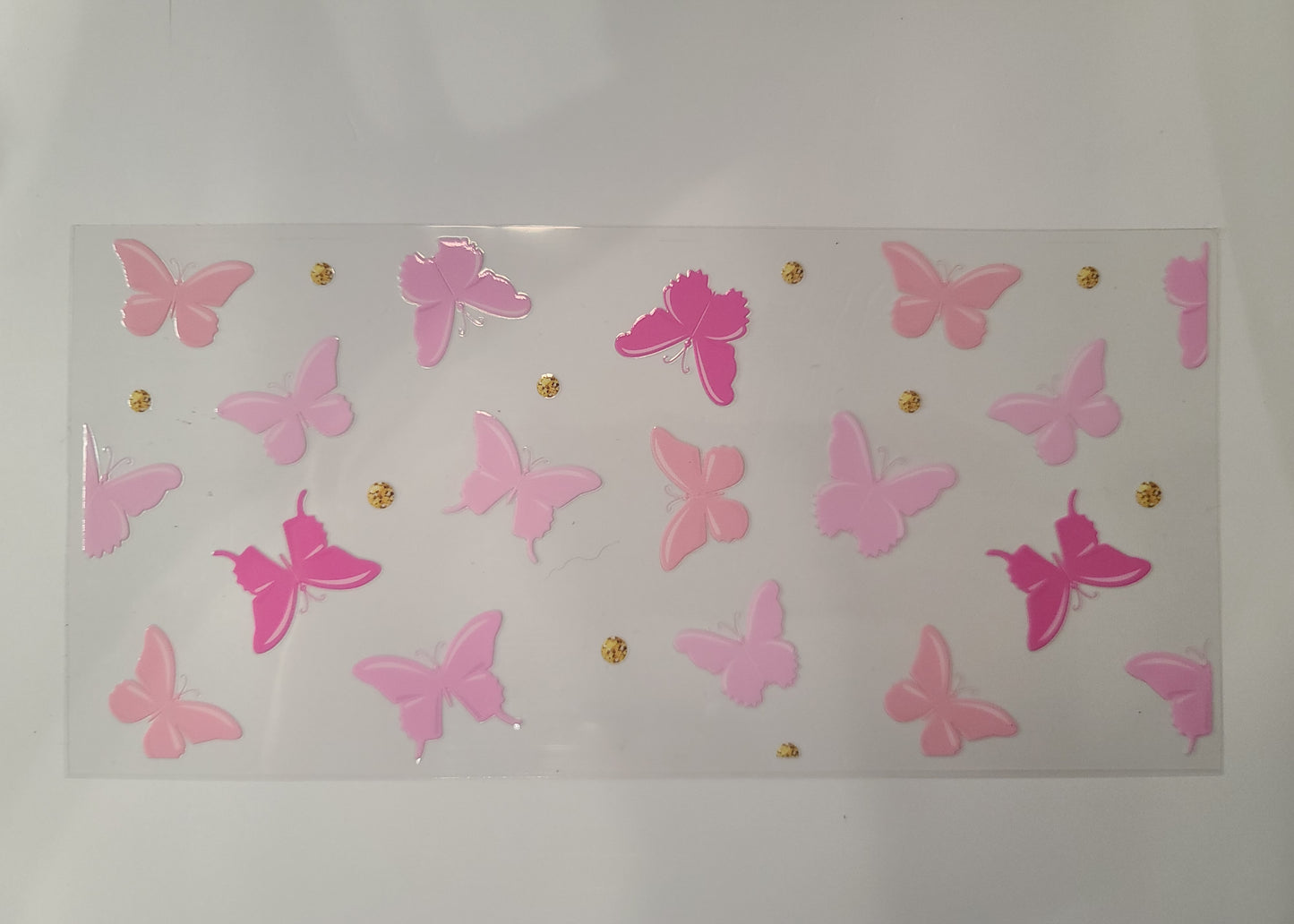 Light and Dark Pink Butterflies
