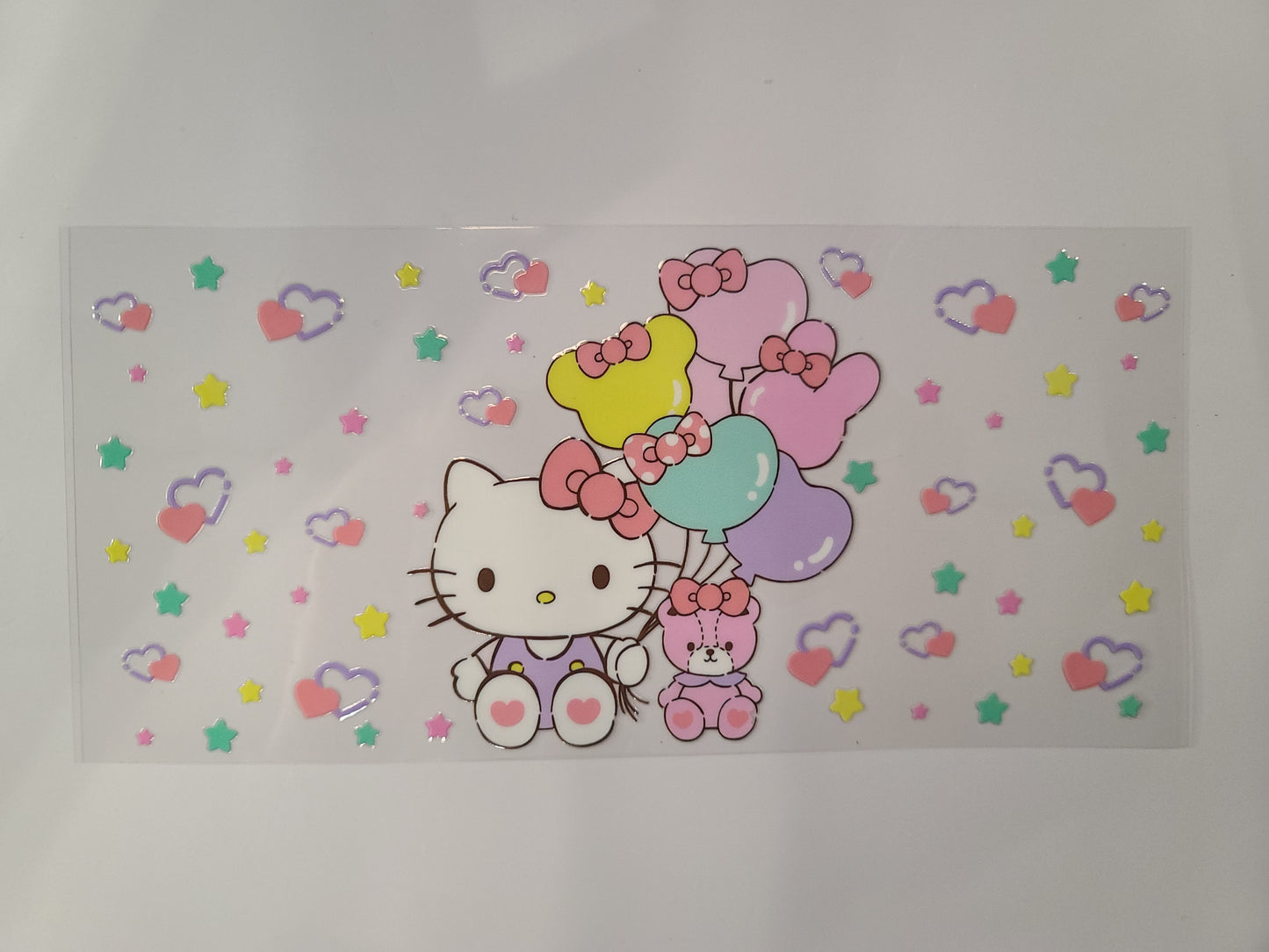 Hello Kitty Balloons and Teddy Bear