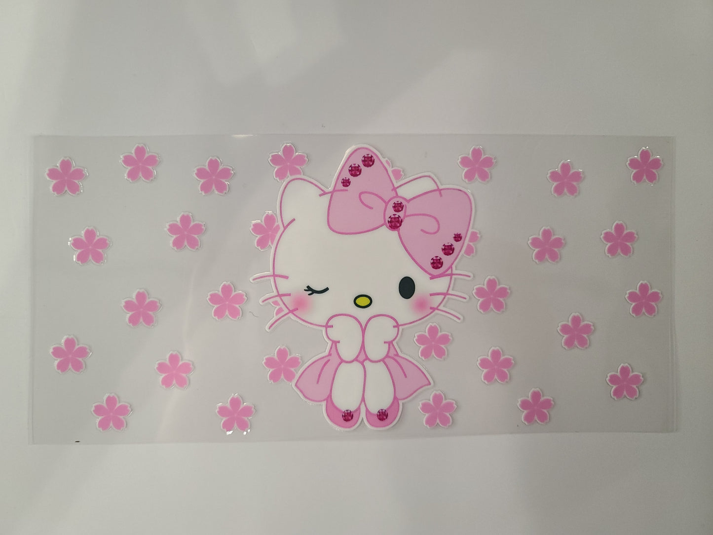 Hello Kitty Pink Flowers and Jewels