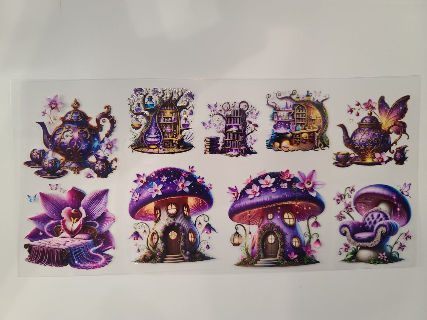 Purple Fairy Garden