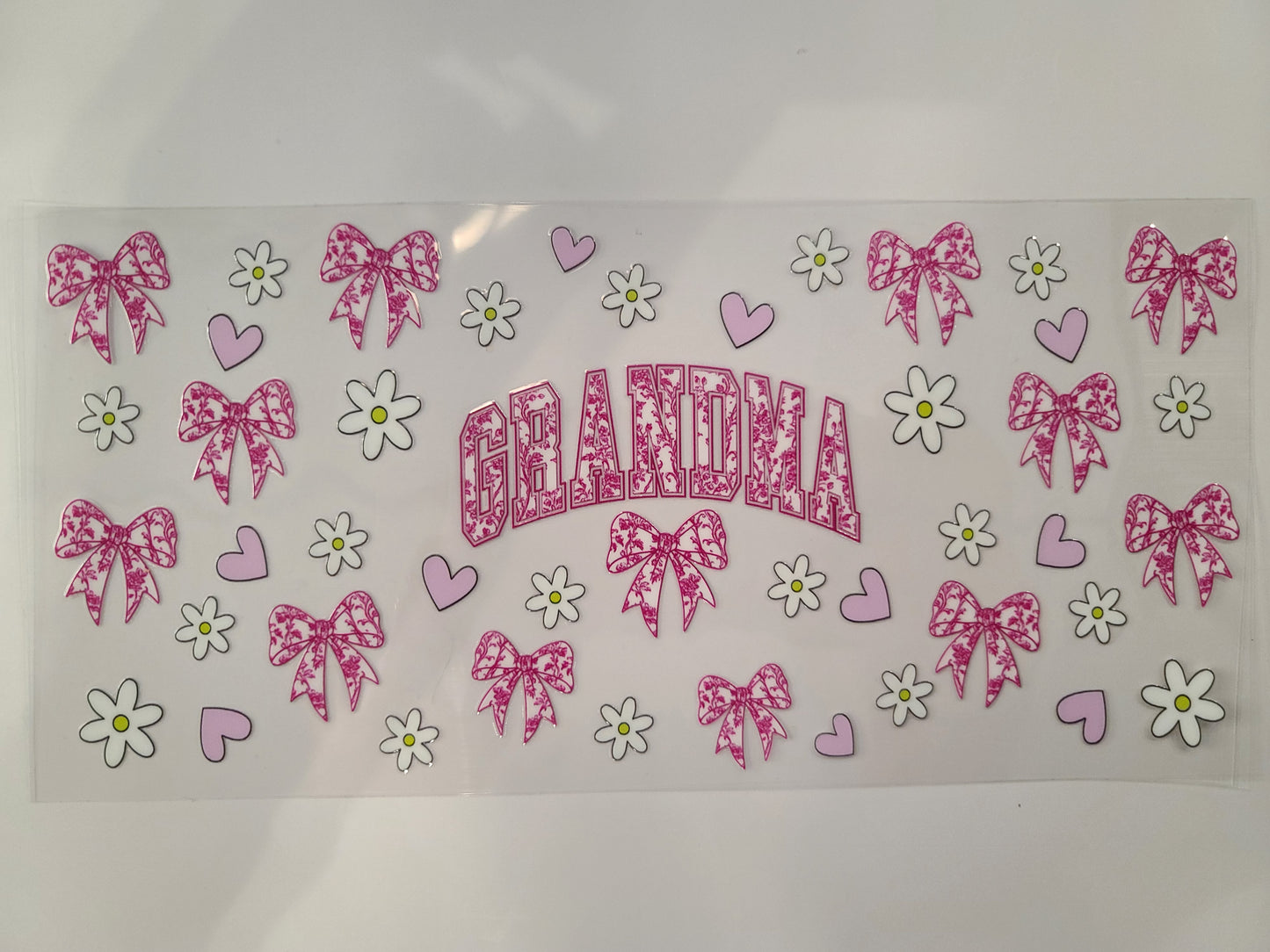 Grandma Pink Floral and Bows