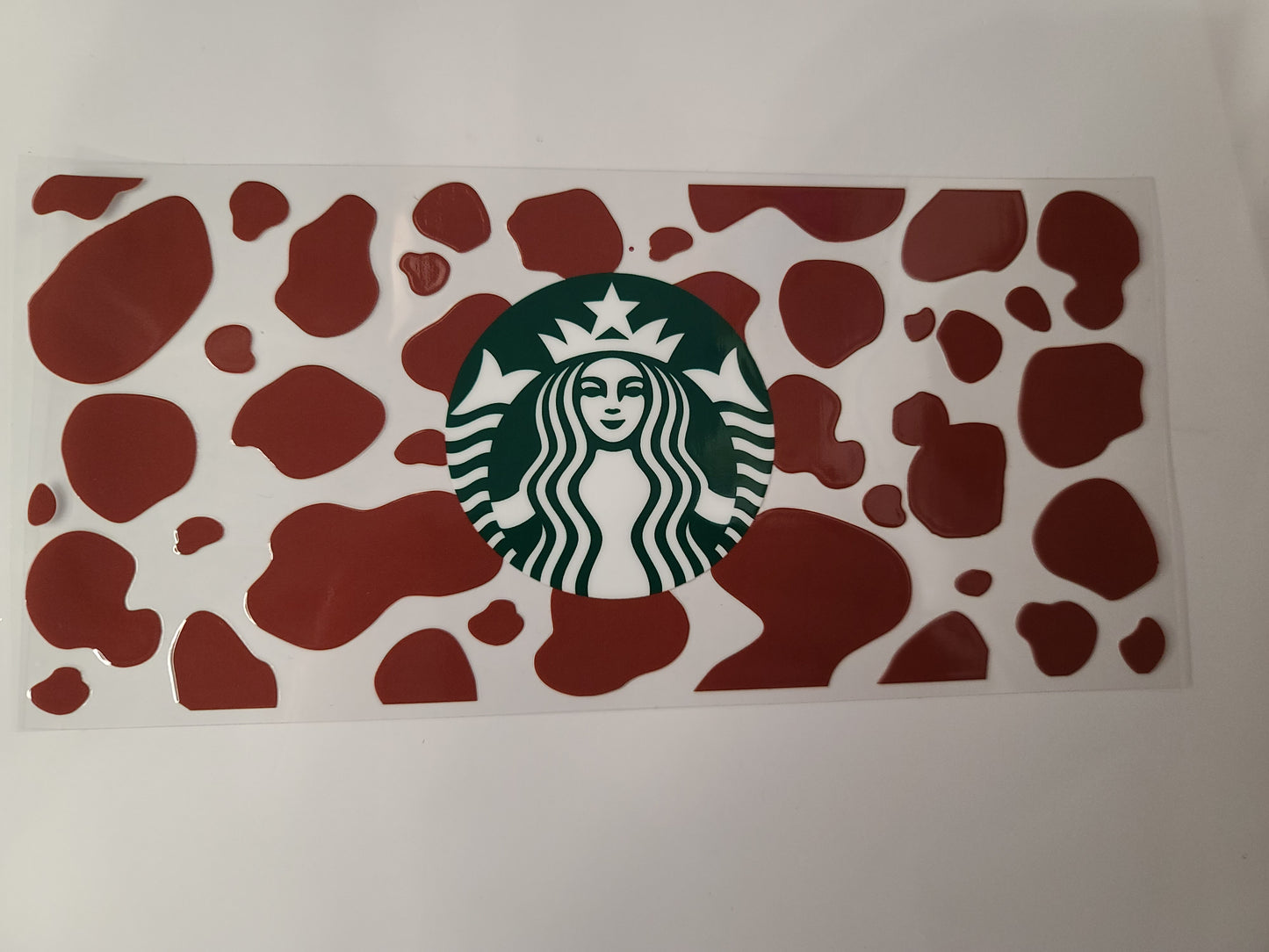 Starbucks Logo With Coffee Splatters