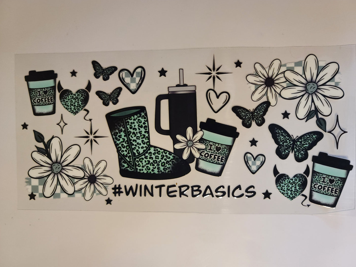 Uggs Coffee Stanley Teal Winter Basics