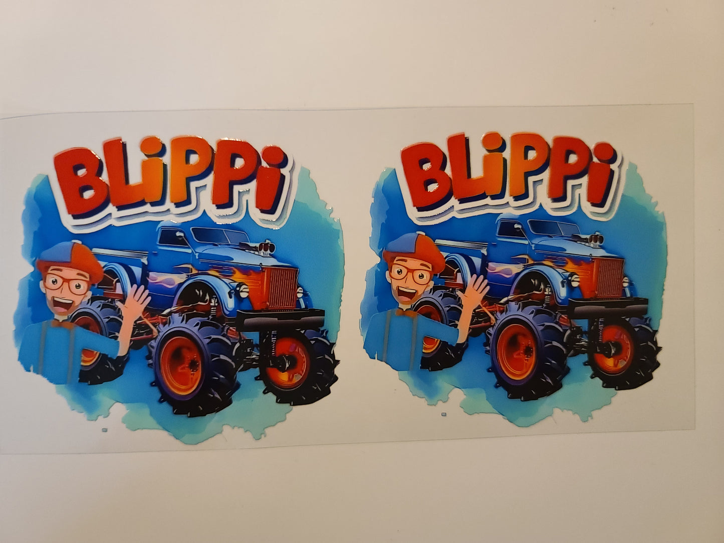 Blippi ~ Decal ONLY (one side)