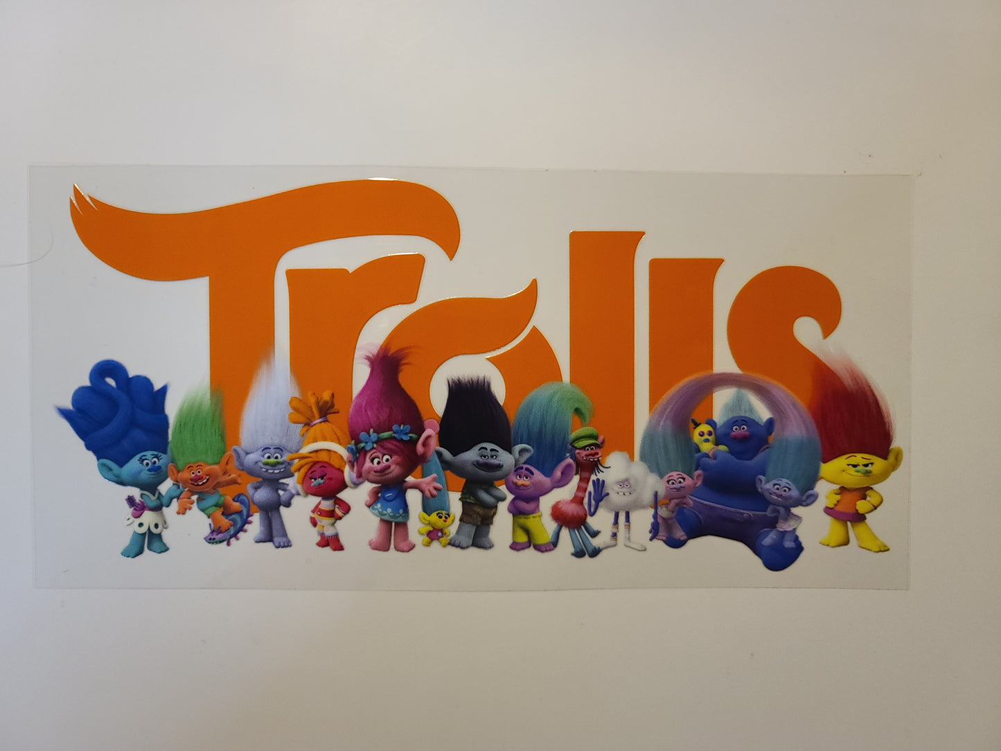 Trolls Movie Characters (Orange)