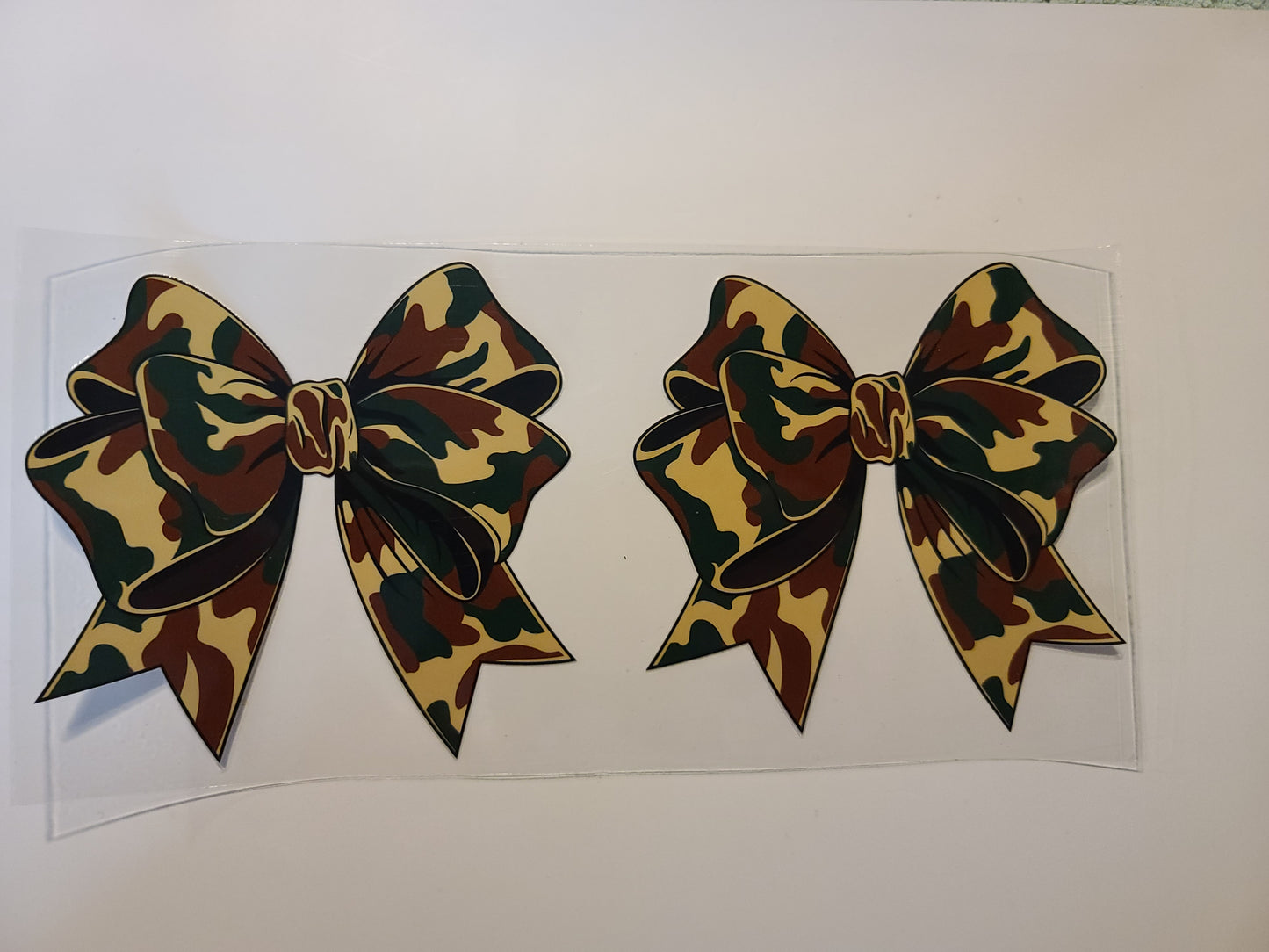 Brown Camo Bows