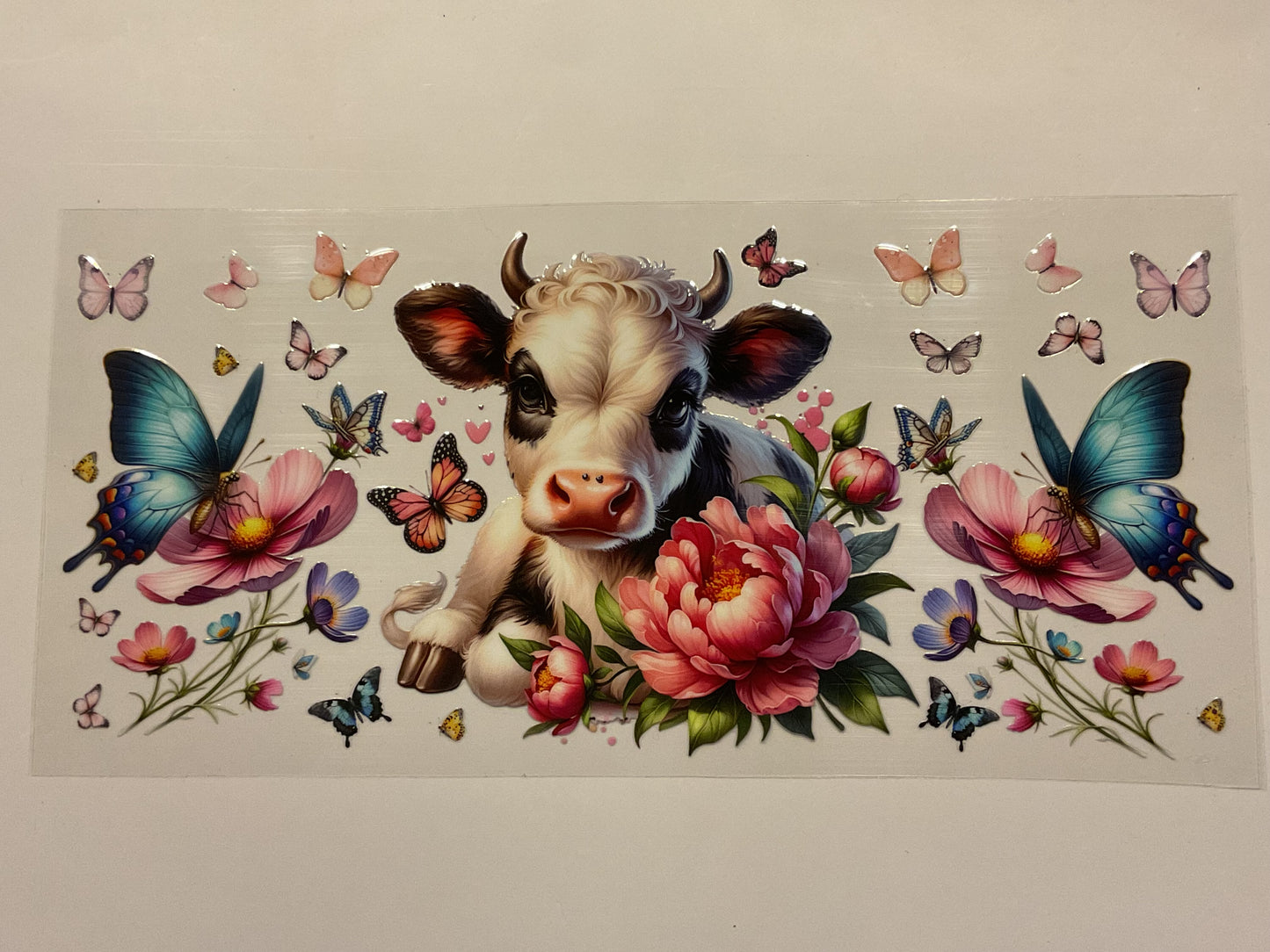 Cow Flowers Butterflies
