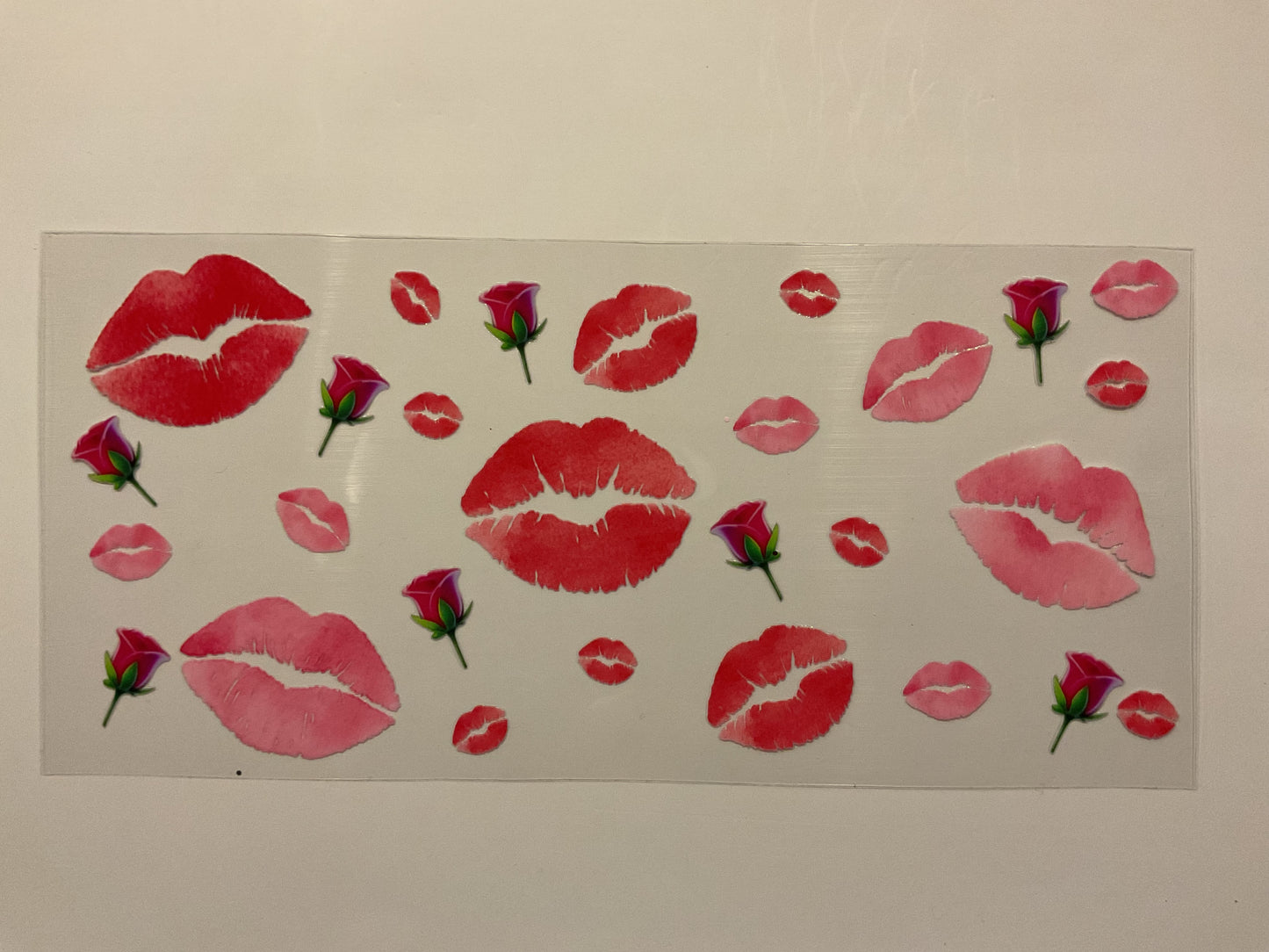 Pink Lips and Roses