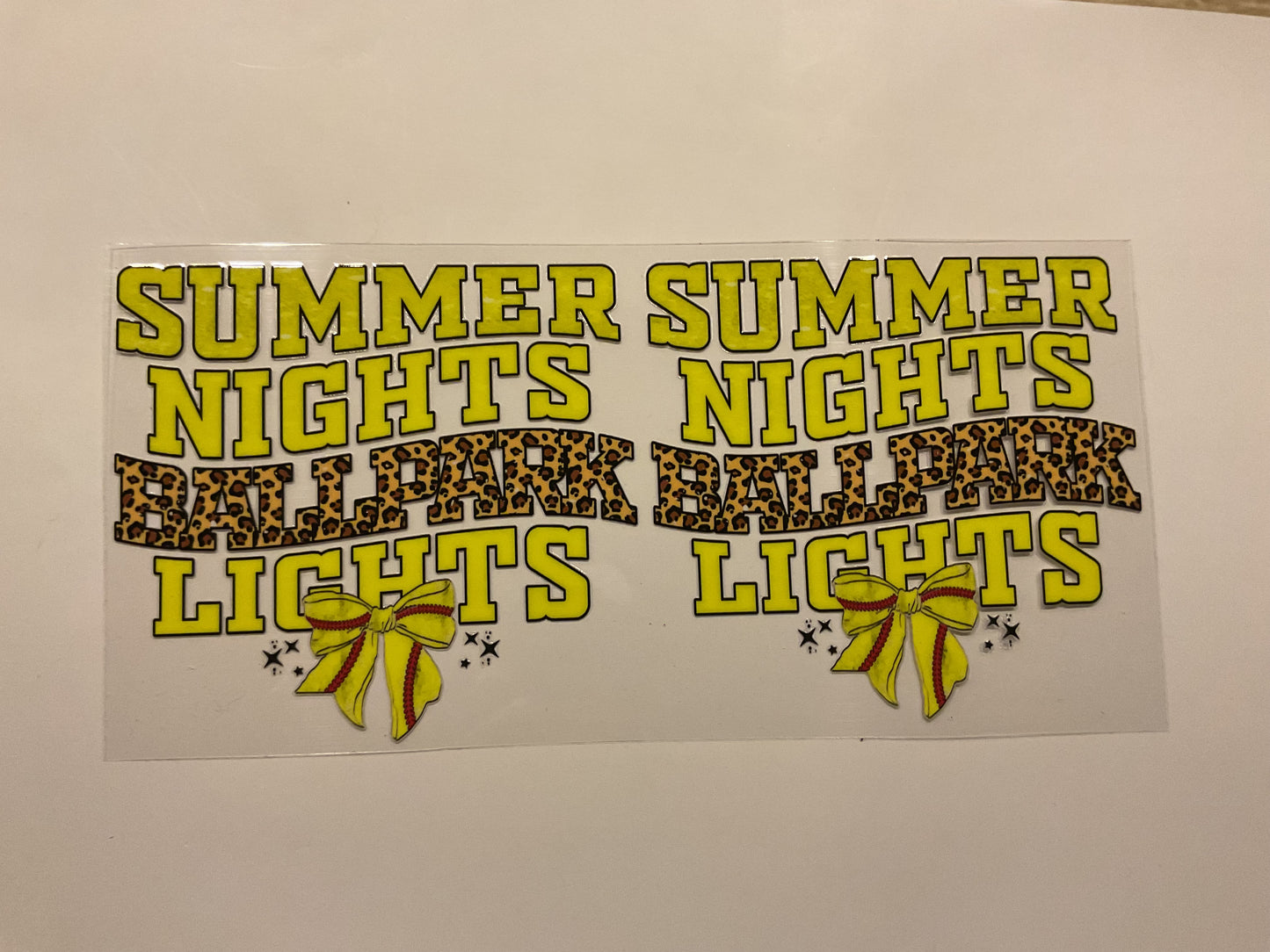 Summer Nights Softball