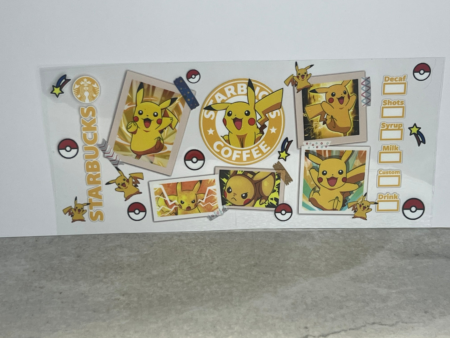 Picacchu Starbucks Coffee