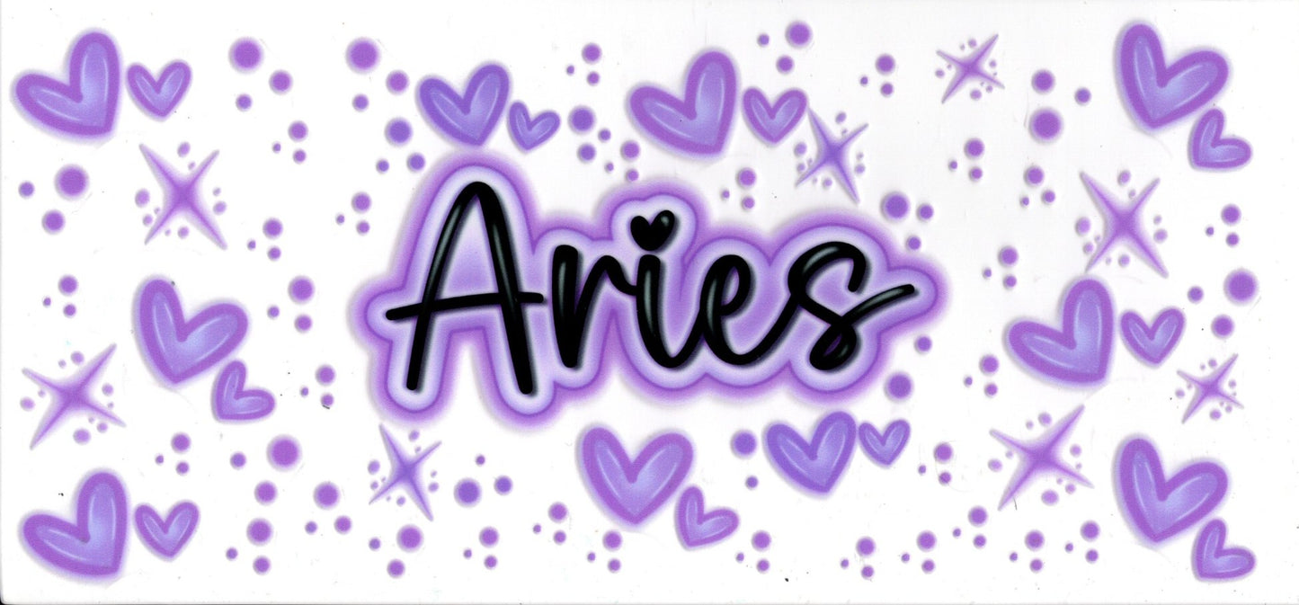 Aries Purple Hearts
