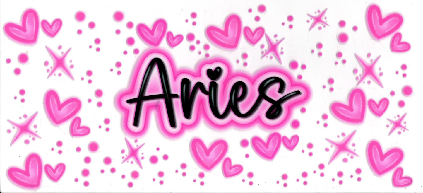 Aries Pink Hearts