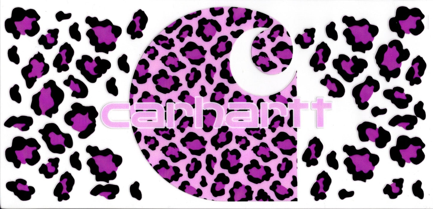 Carhartt Purple Cheetah Print