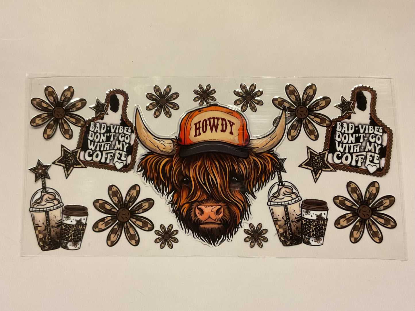 Highland Cow Howdy Western