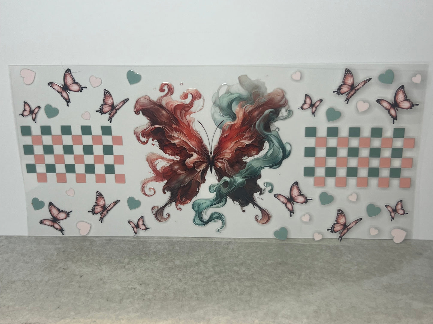 Orange & Sage Butterfly
