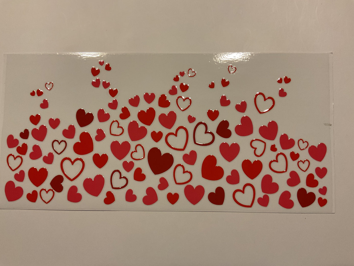 Valentines Falling Hearts