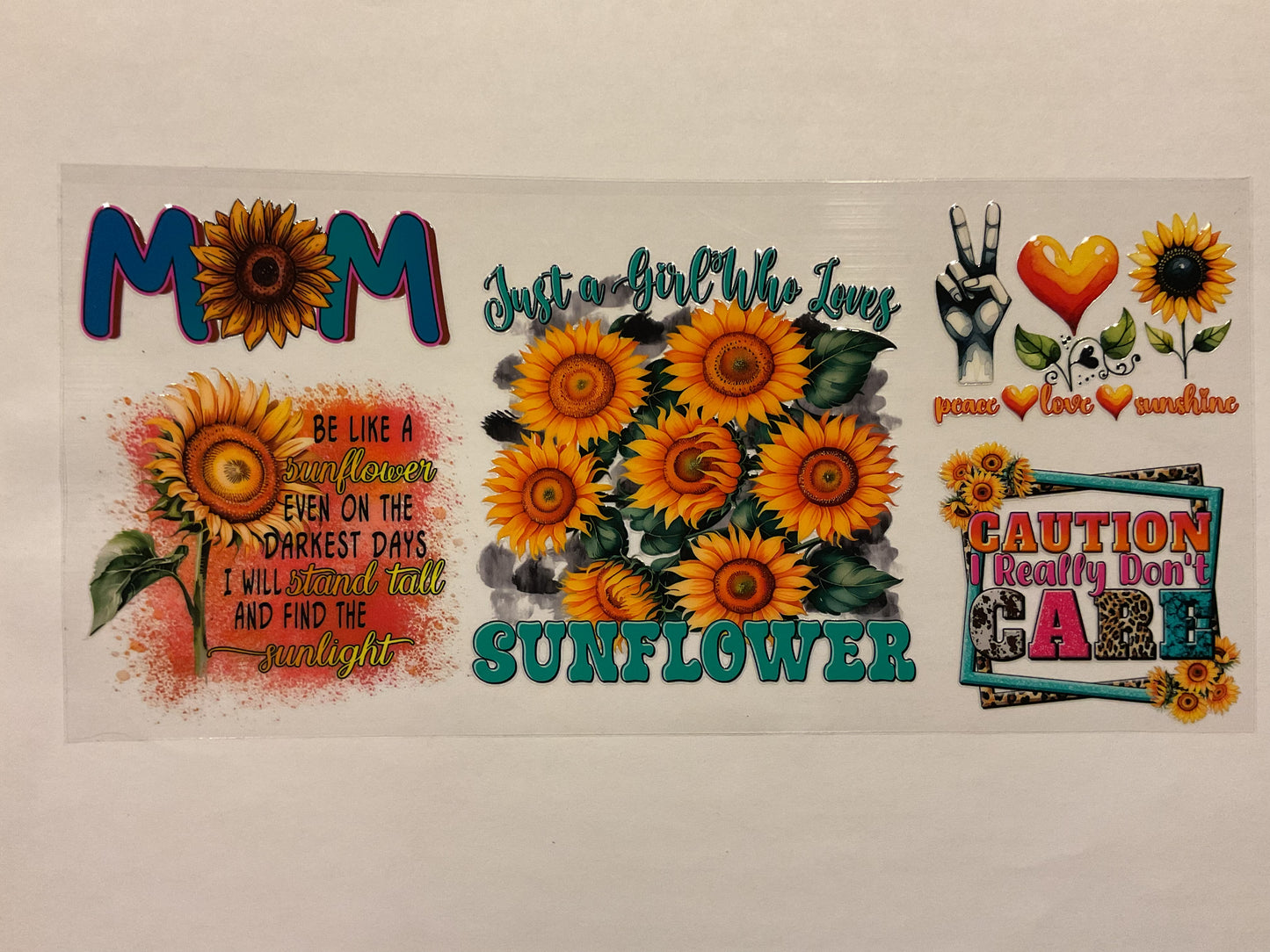 Mom Just A Girl Who Loves Sunflowers