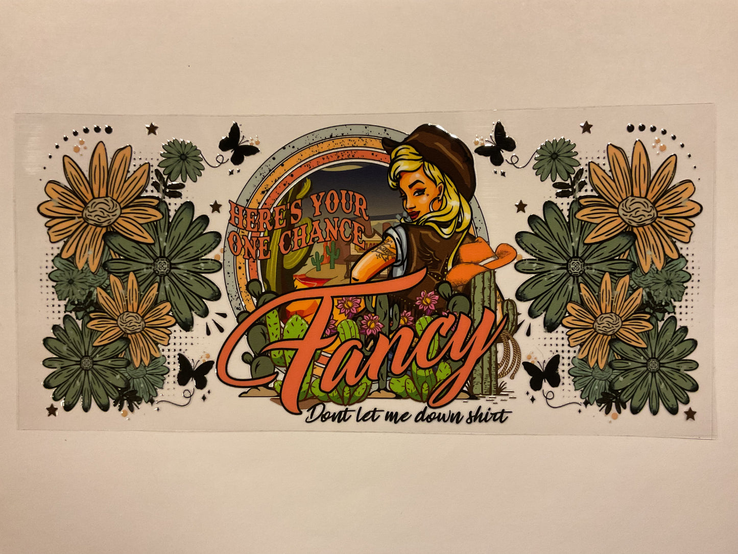 Here’s Your One Chance Fancy… Western Flowers