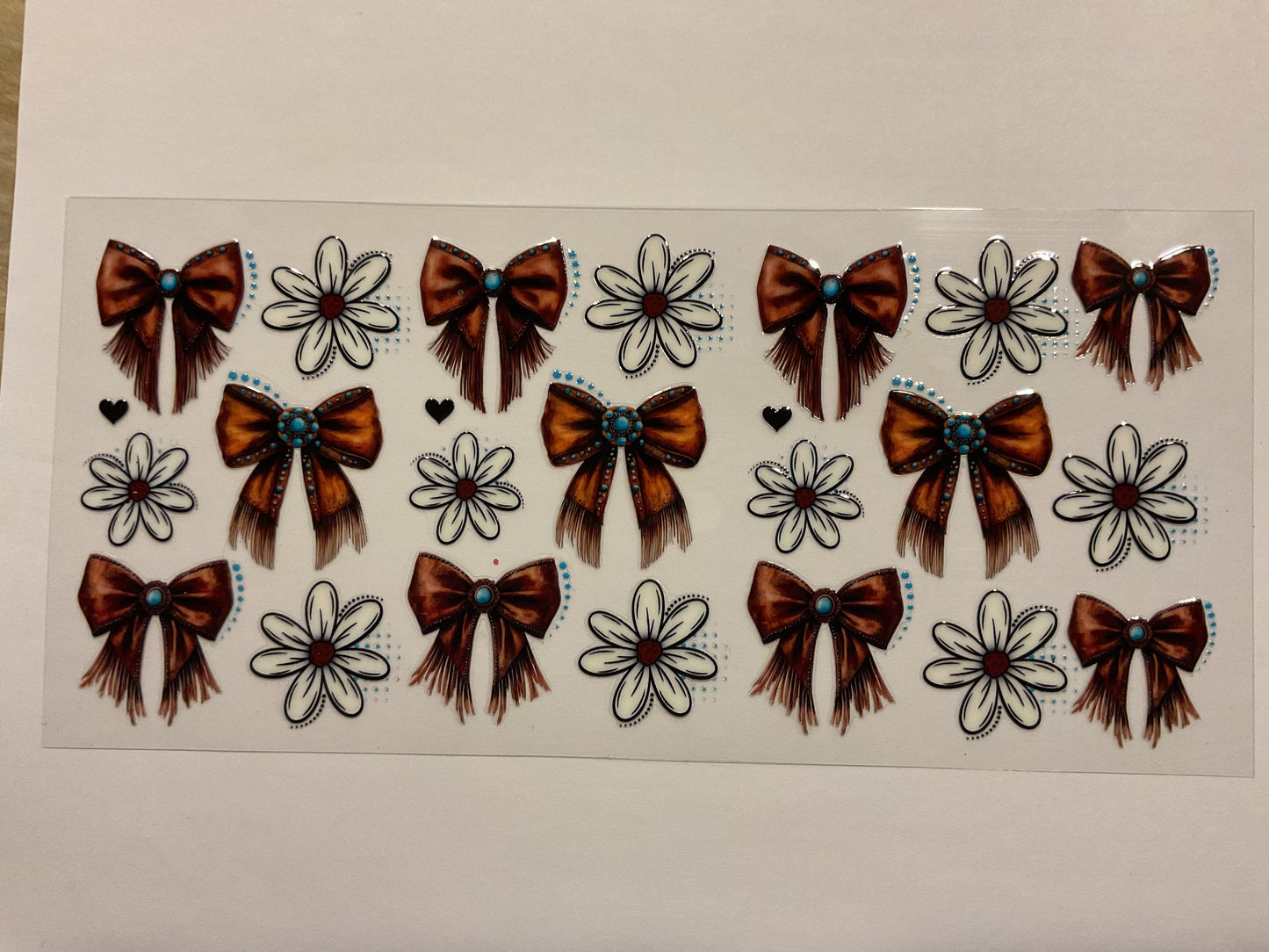 Western Bows and Flowers