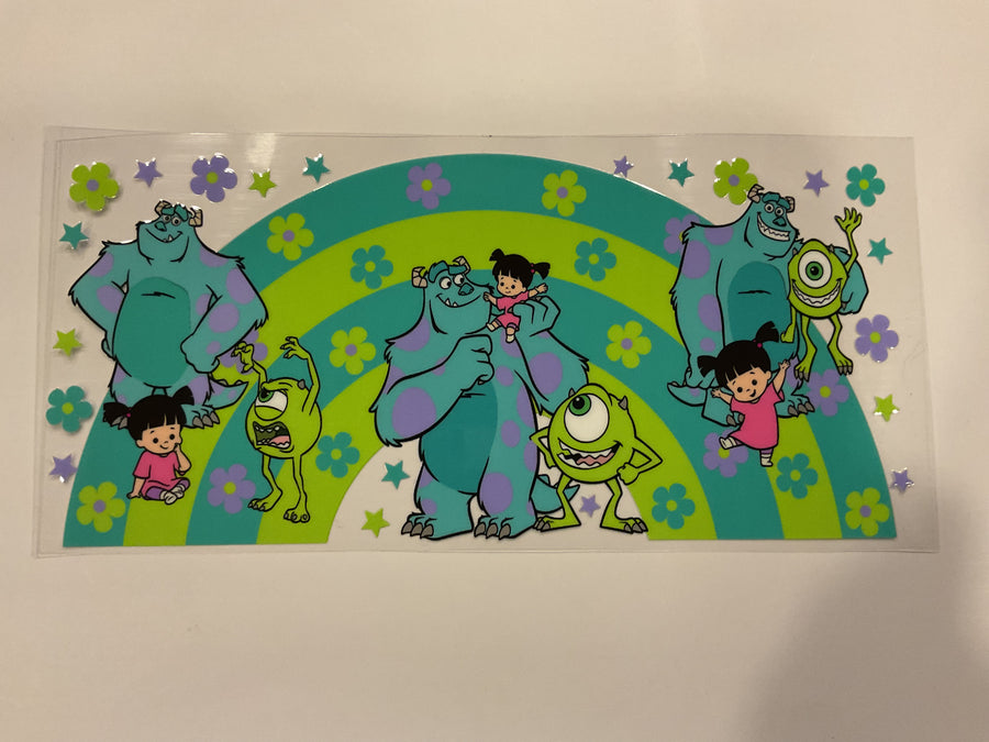 Disney Monsters Inc. Sully, Mike and Boo