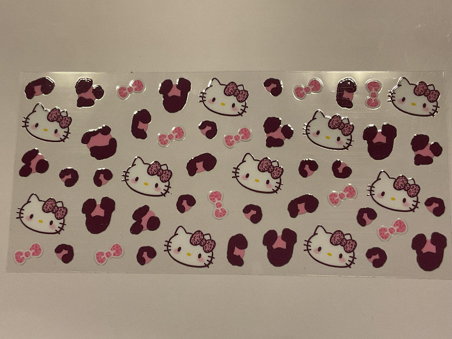 Hello Kitty Purple Cheetah and Bows