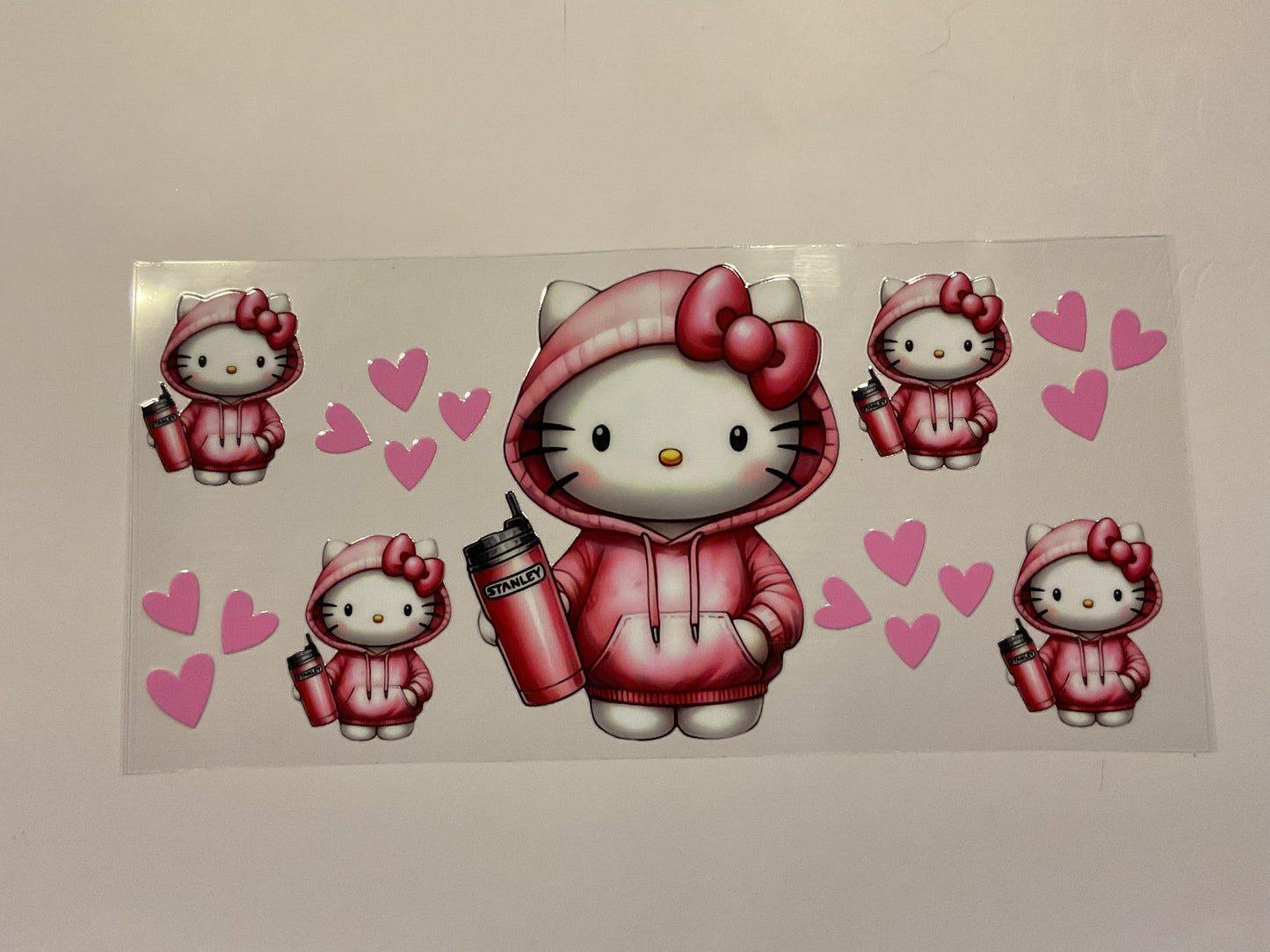 Hello Kitty Pink Hoodie and Stanley Hearts