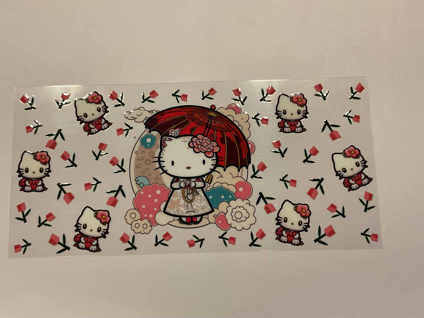Hello Kitty Umbrella Roses