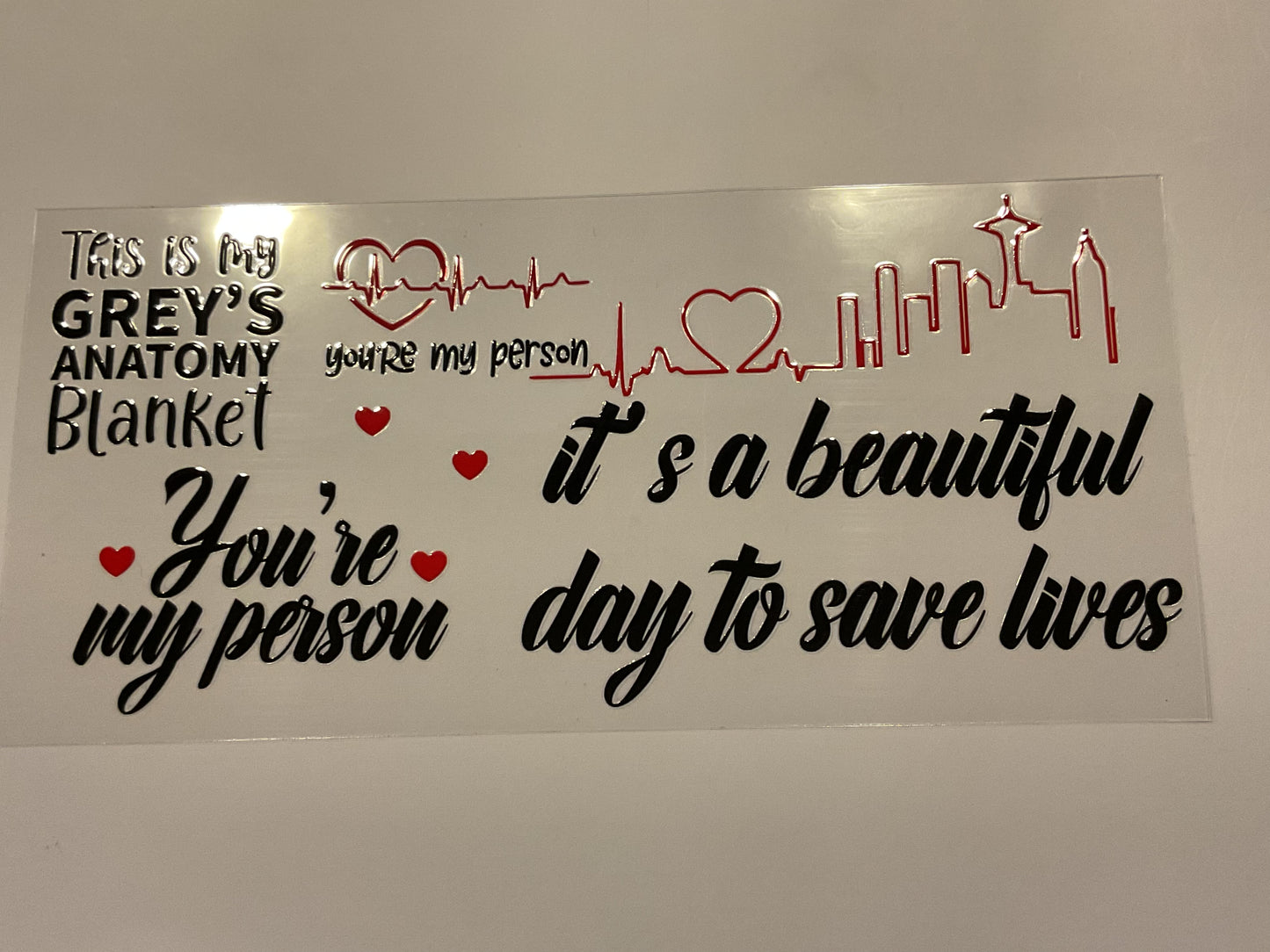Grey’s Anatomy ‘This Is My Grey’s Anatomy Blanket’