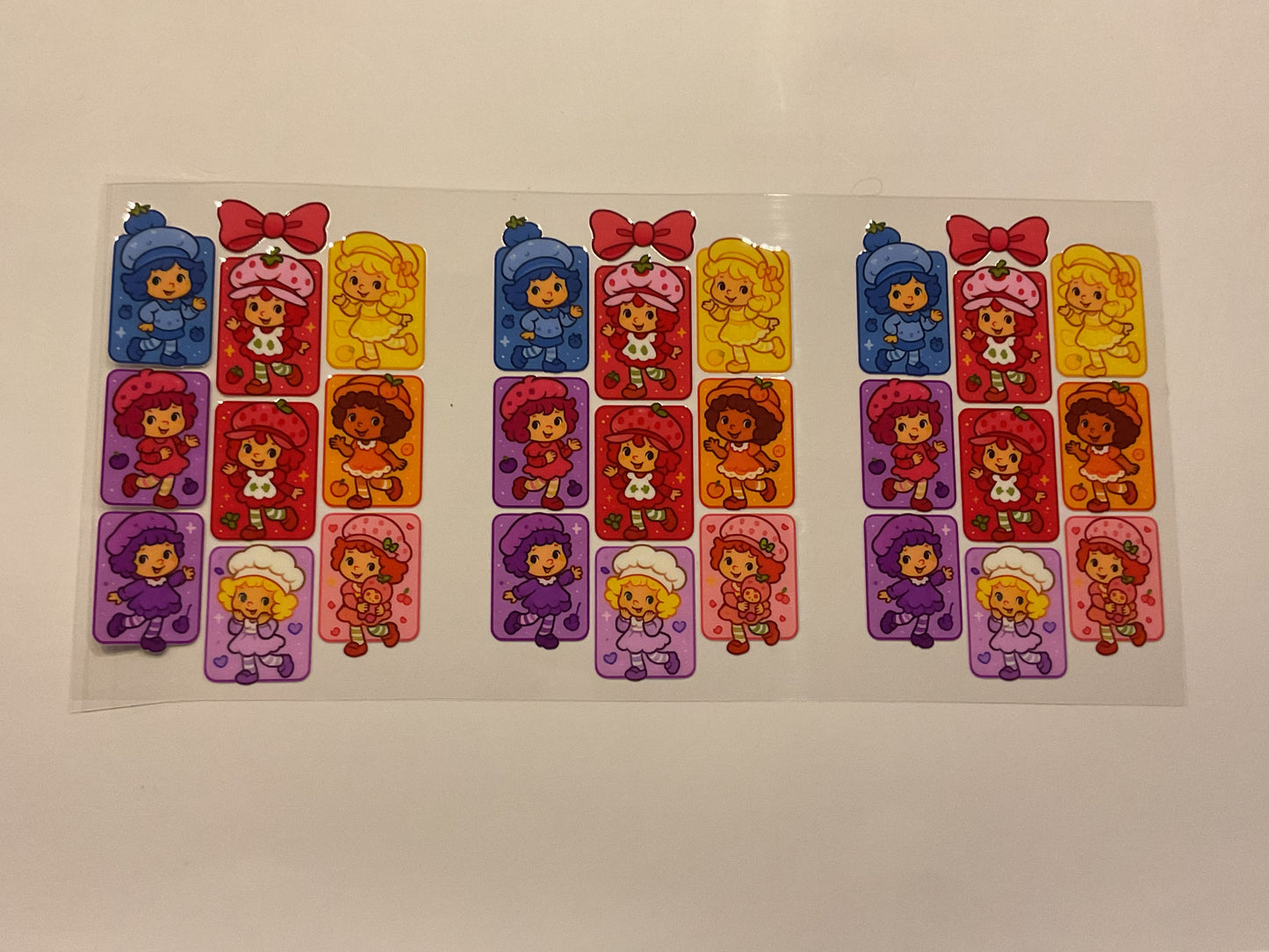 Strawberry Shortcake and Friends Posing Blocks