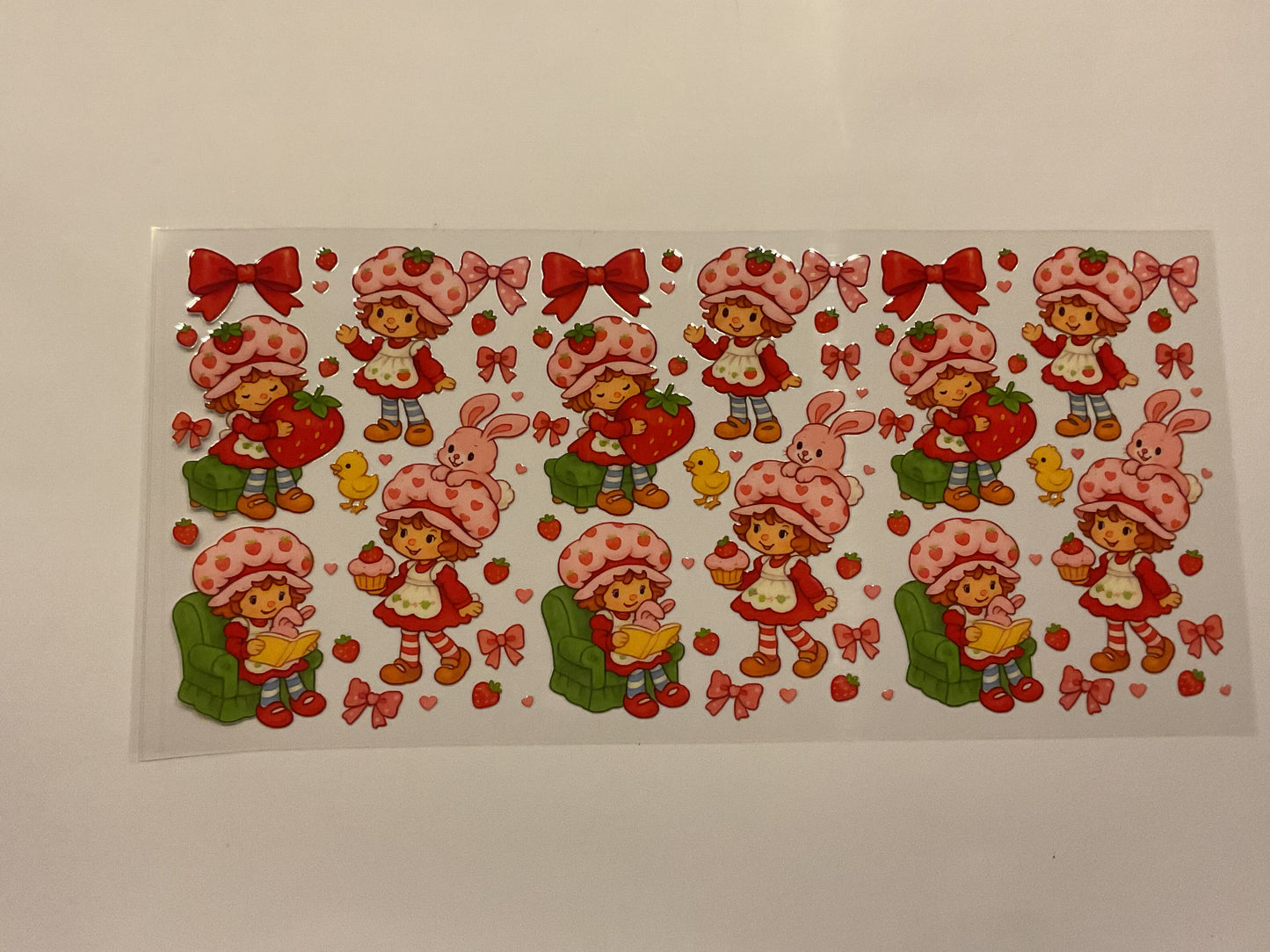 Strawberry Shortcake In Chair Bunny