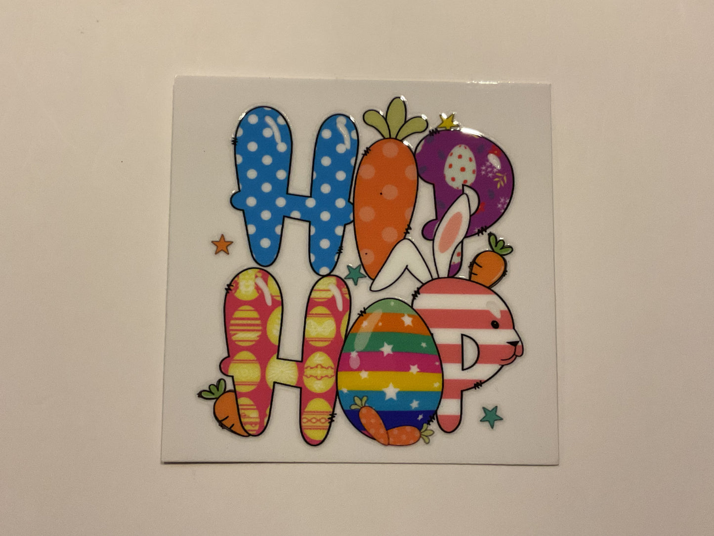 Easter Hop Hop ~ Decal
