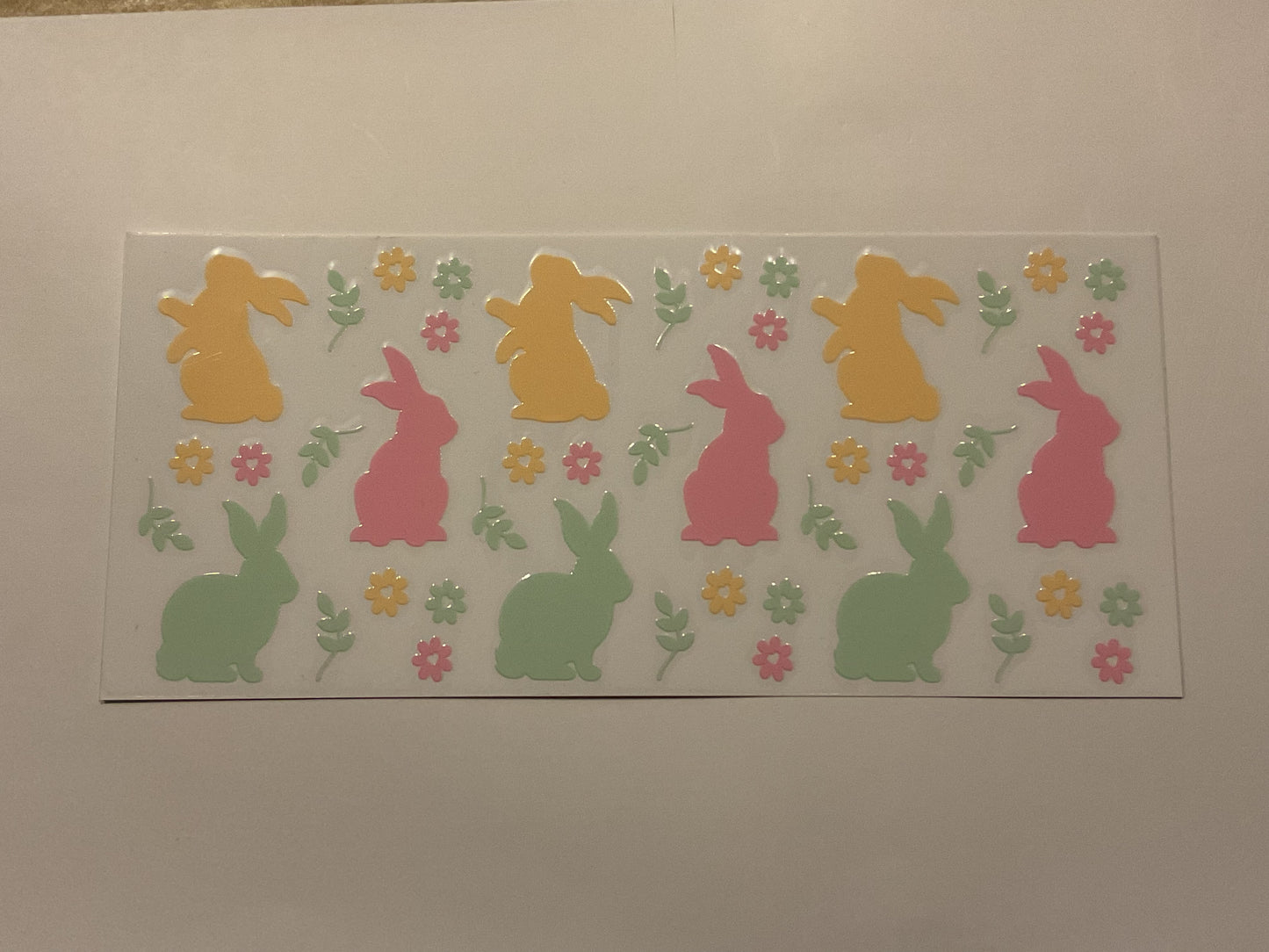 Easter Bunnies & Flowers