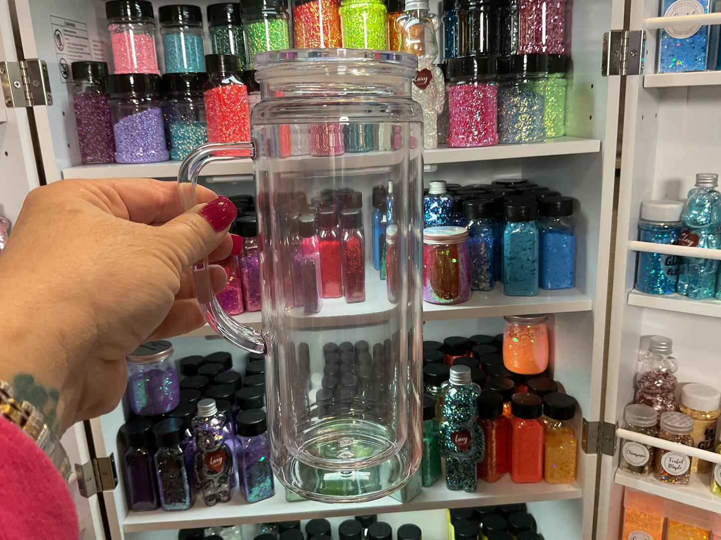 20oz Acrylic Tumbler With Handle