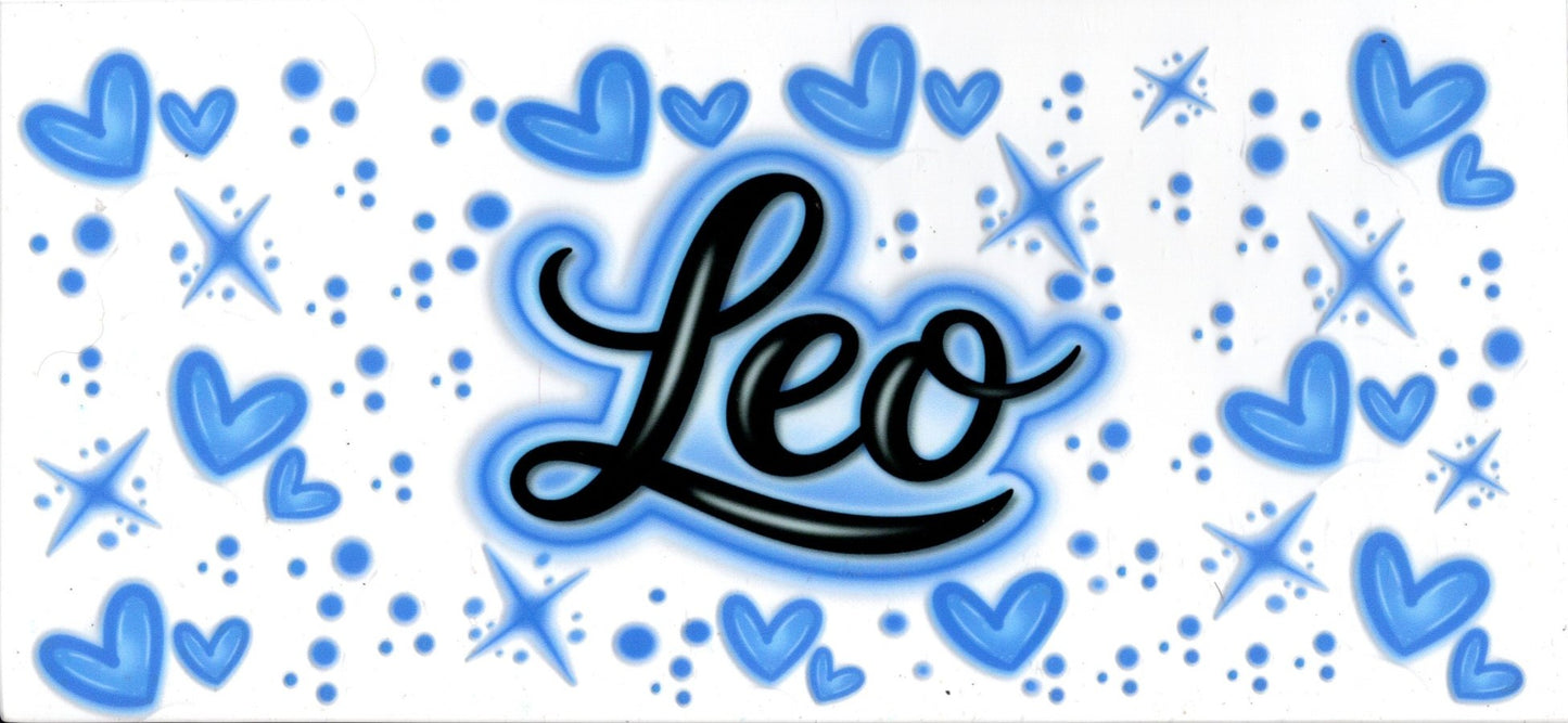 Leo Blue Hearts