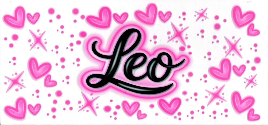 Leo Pink Hearts