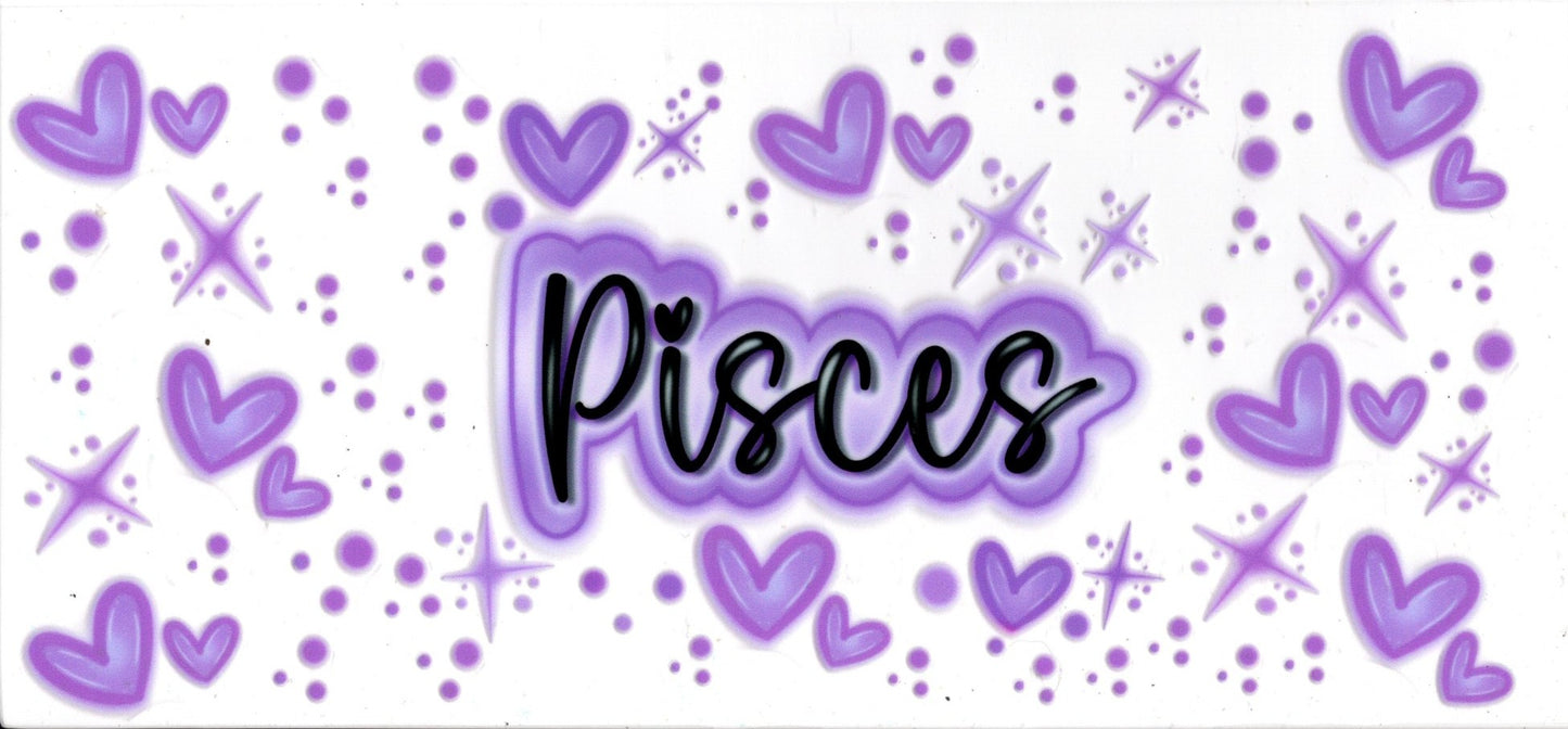 Pisces Purple Hearts