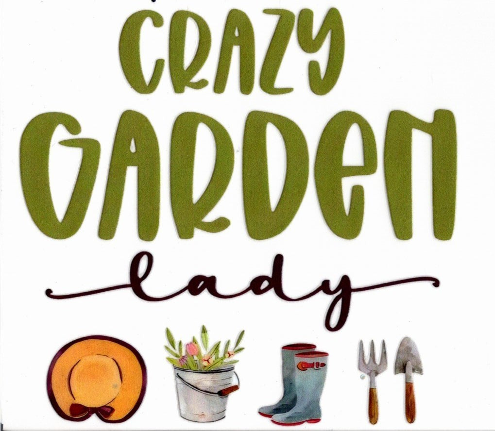 Crazy Garden Lady