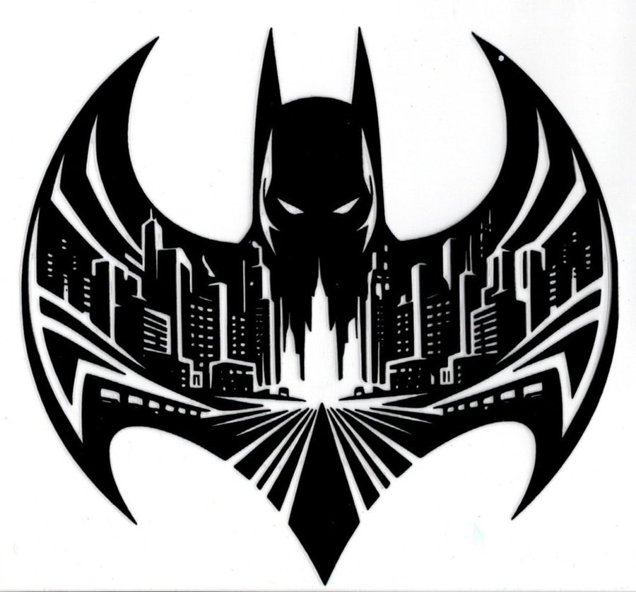 Batman Black Outlined