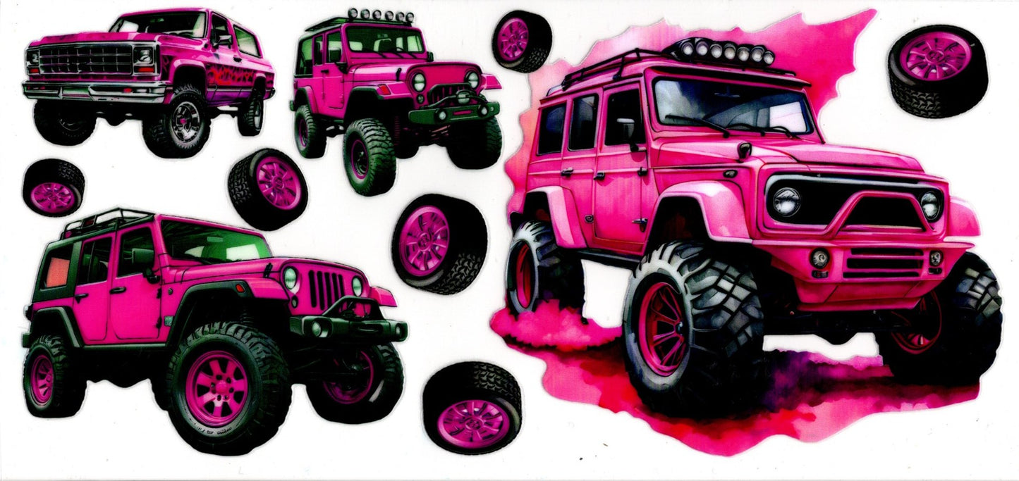 Pink Jeep