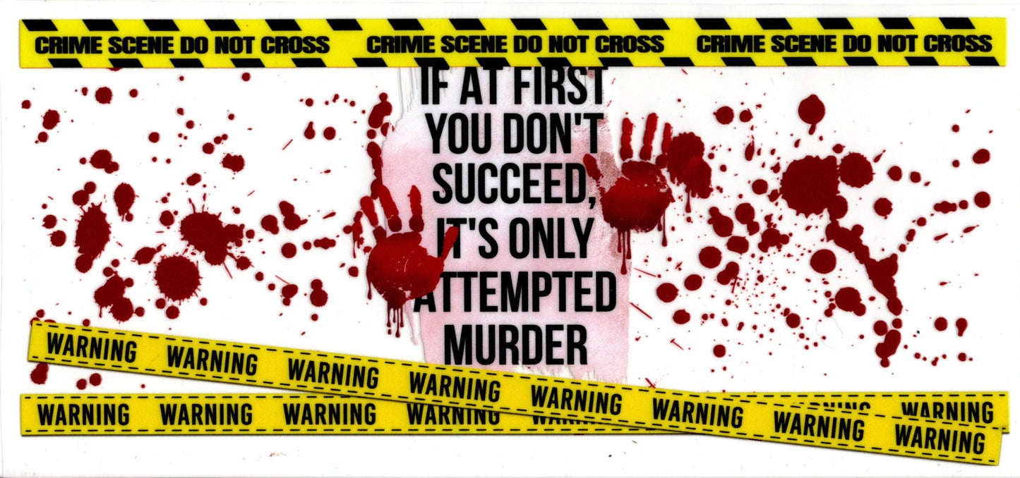 If At First You Don't Succeed....True Crime