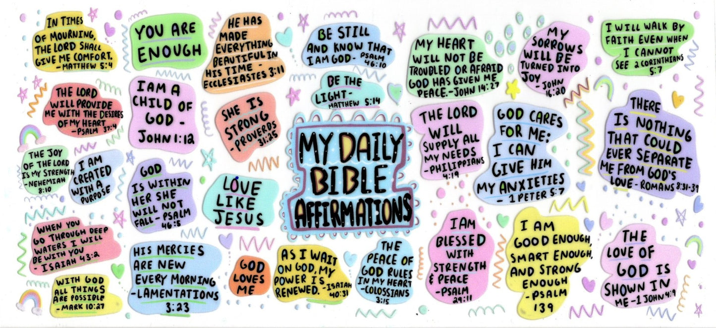 My Daily Bible Affirmations