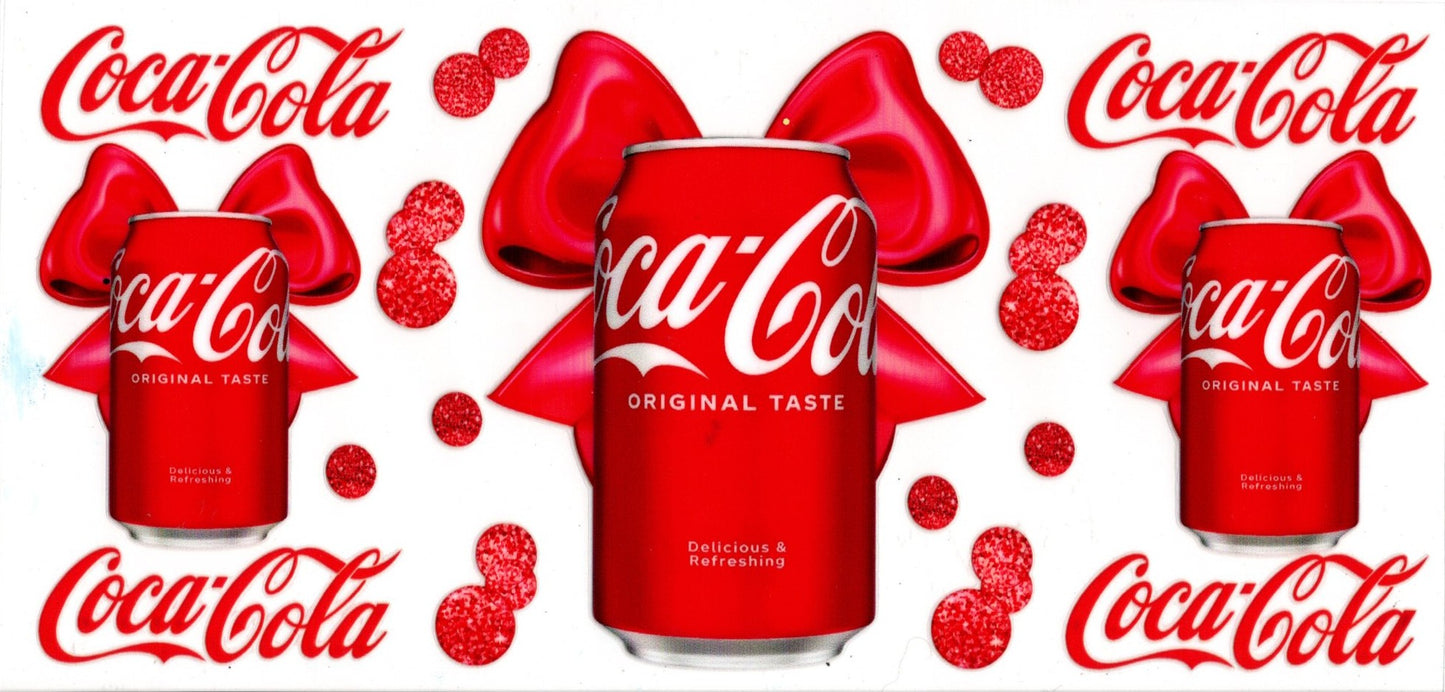 Coca-Cola Cans and Bows