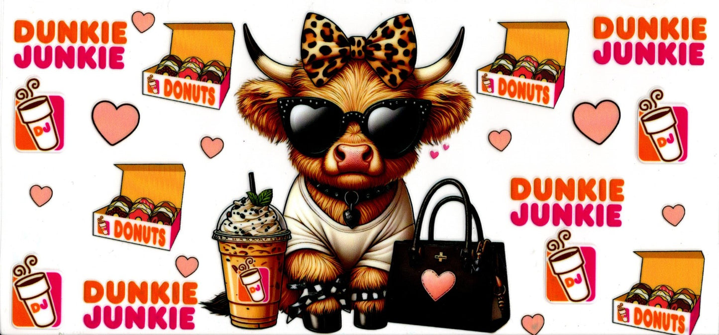 Dunkie Junkie Highland Cow